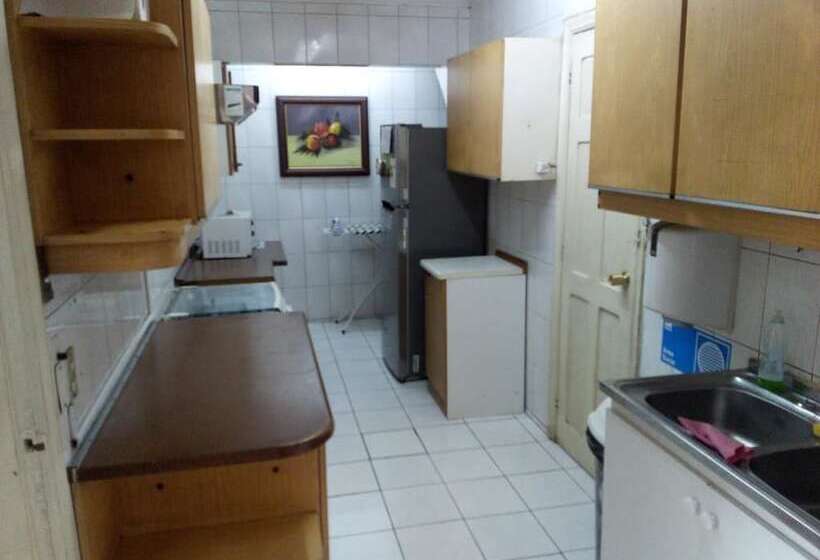 패밀리 룸 공용 욕실, Hostel Del Prado