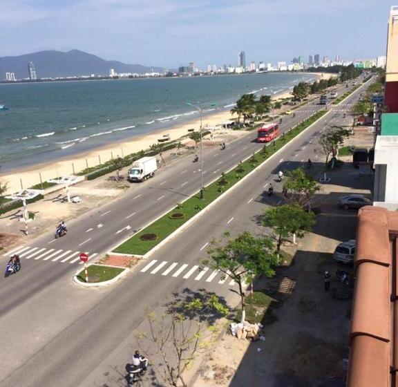 اتاق استاندارد چهار تخته با چشمانداز دریا, Gia Huy Guesthouse