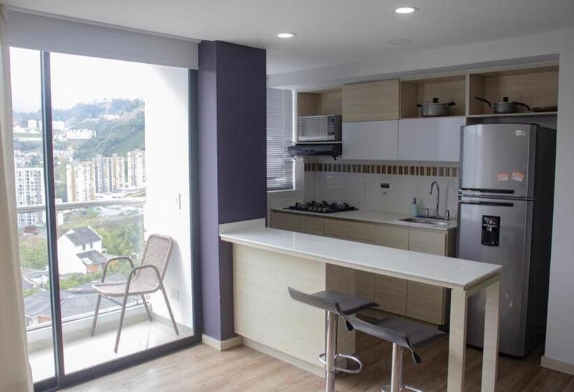 آپارتمان 1 خوابه, Apartahotel Millennials, Moderno Y Acogedor En El Sector Del Cable Y Cerca Al Estadio