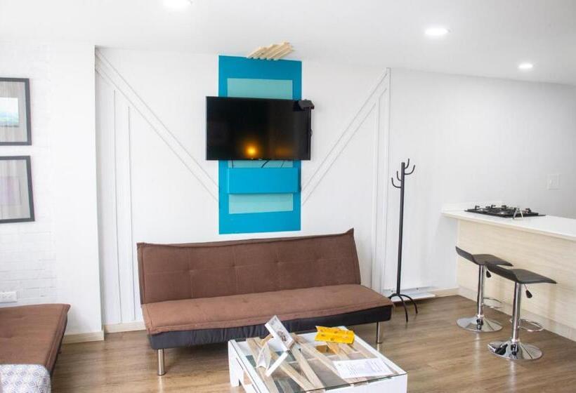 استودیوی استاندارد, Apartahotel Millennials, Moderno Y Acogedor En El Sector Del Cable Y Cerca Al Estadio