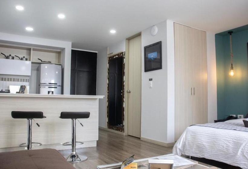استودیوی استاندارد, Apartahotel Millennials, Moderno Y Acogedor En El Sector Del Cable Y Cerca Al Estadio