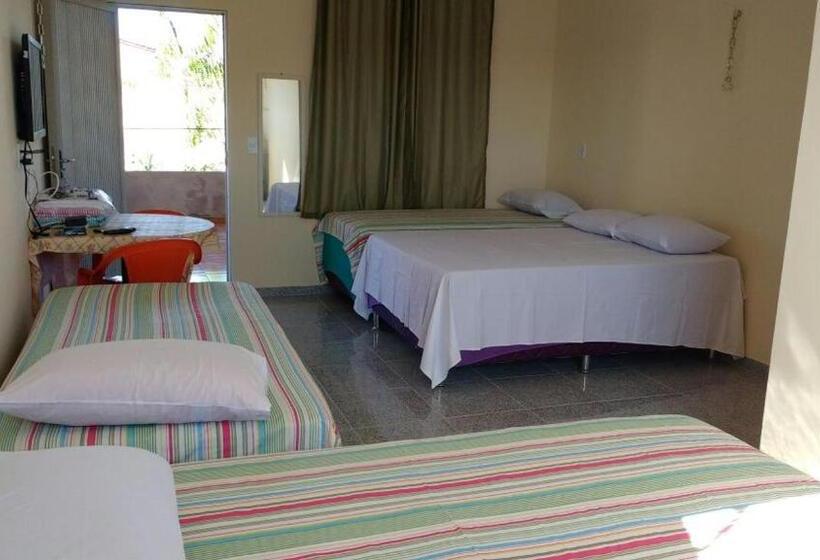 バルコニー付スタンダード４ベッドルーム, Pousada Recanto Cruzeiro