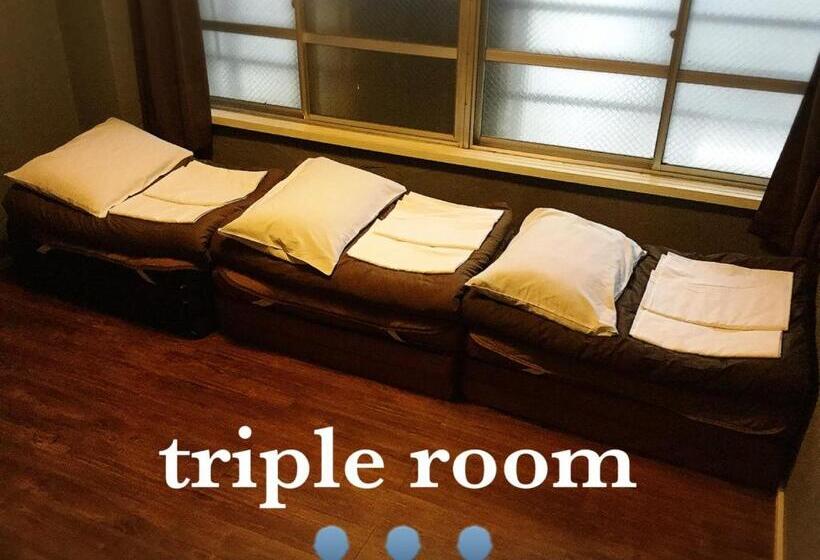 标准三人间, Takamatsu Guest House Bj Station