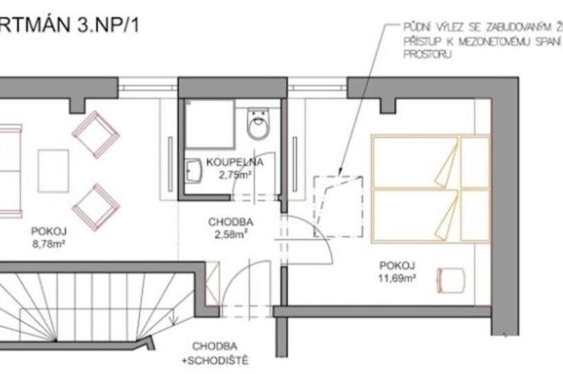 Camera Familiare, Resort Mezná