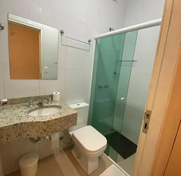 اتاق استاندارد سه نفره, Pousada Vale Do Rubi