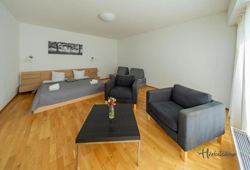 اتاق استاندارد چهار تخته, Restaurace A Pension Hřebíkárna