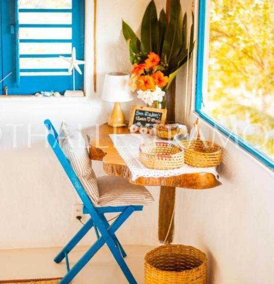 בקתה סטנדרטית עם נוף לים, Eco Pousada Casa Bobô