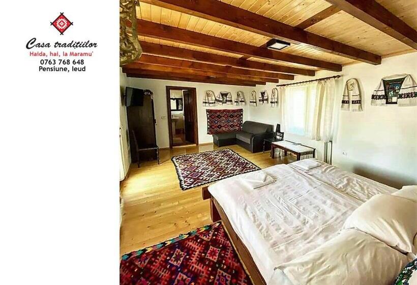 غرفة قياسية, Pensiunea Casa Traditiilor
