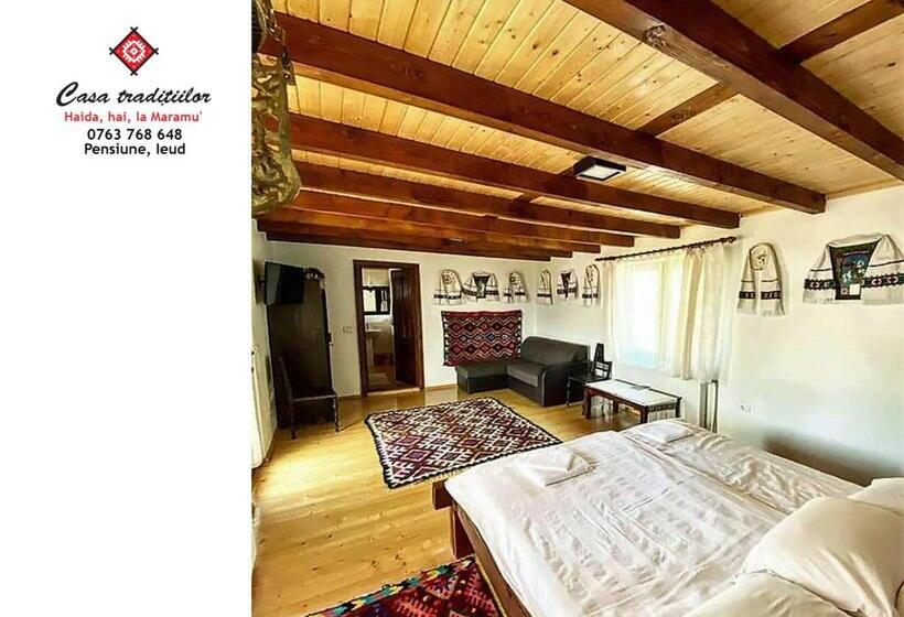 Номер Deluxe, Pensiunea Casa Traditiilor