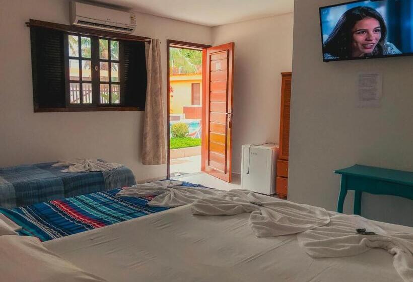 4인용 스탠다드 룸, Pousada Acqua Bella