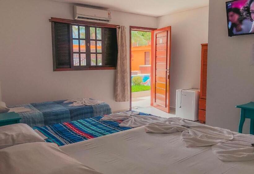 4인용 스탠다드 룸, Pousada Acqua Bella