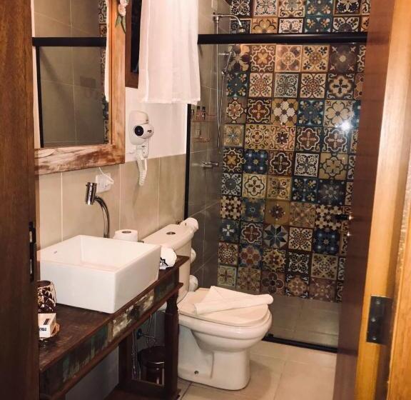 キングサイズベッドのスイートルーム, Pousada De Charme Emirados