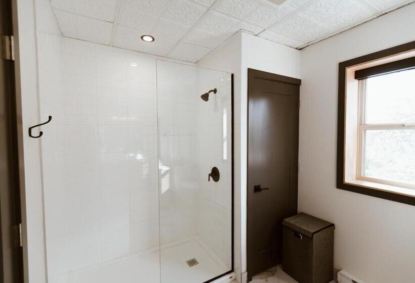 带大床的豪华间, The Flying Steamshovel Inn