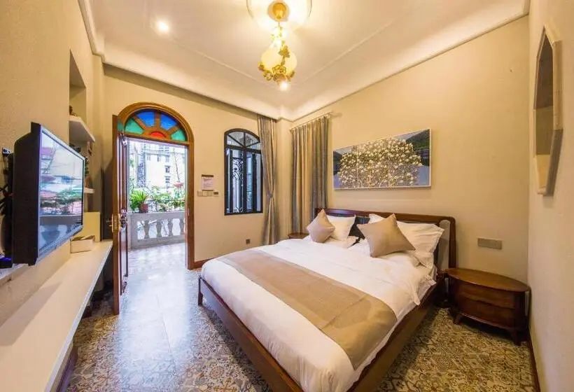 バルコニー付きスタンダードルーム, Xiamen Lanqin Gucuo Mansion