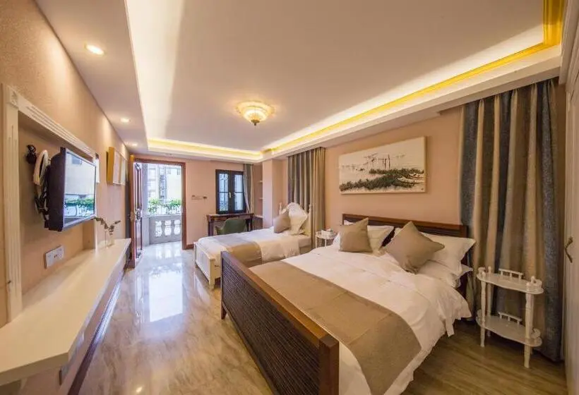 ファミリールーム, Xiamen Lanqin Gucuo Mansion