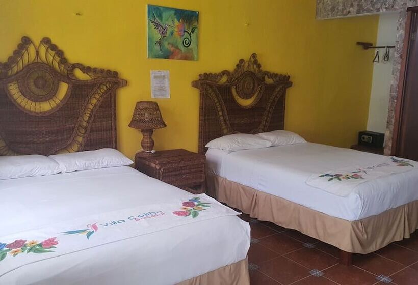 ２ダブルベッドのスタンダードルーム, Villa Colibri Bacalar