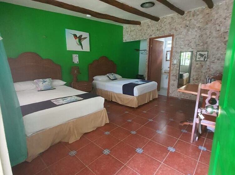 ２ダブルベッドのスタンダードルーム, Villa Colibri Bacalar