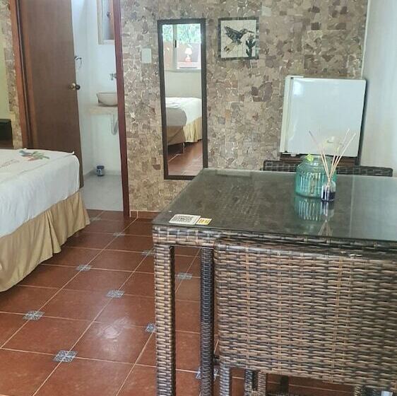 ２ダブルベッドのスタンダードルーム, Villa Colibri Bacalar