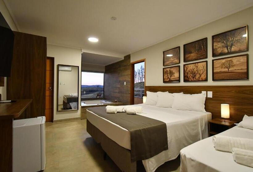 4인용 수피리어 룸, Molise Hotel Fazenda