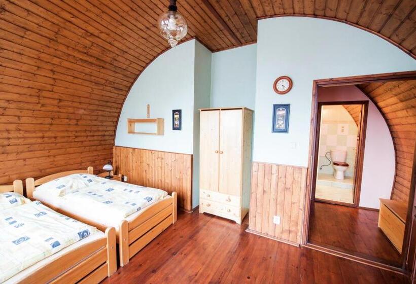 اتاق استاندارد با تراس, Penzion Uno