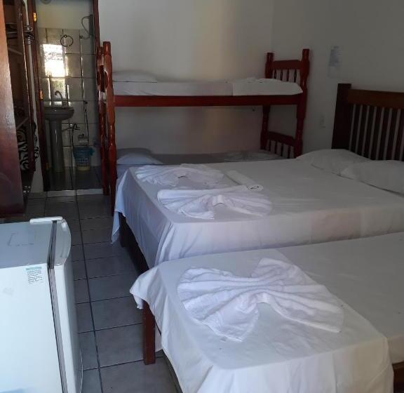 Standard Quadruple Room, Pousada Flor Do Dendê