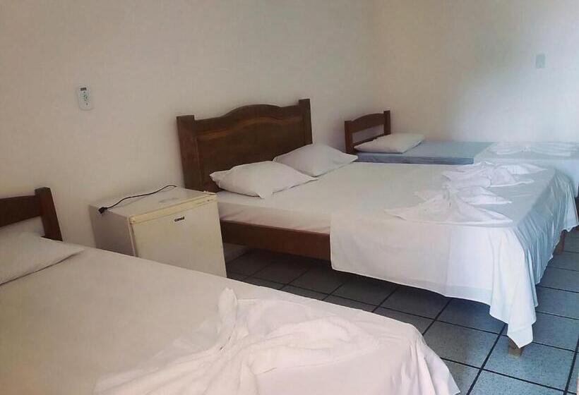 اتاق استاندارد چهار تخته, Pousada Flor Do Dendê