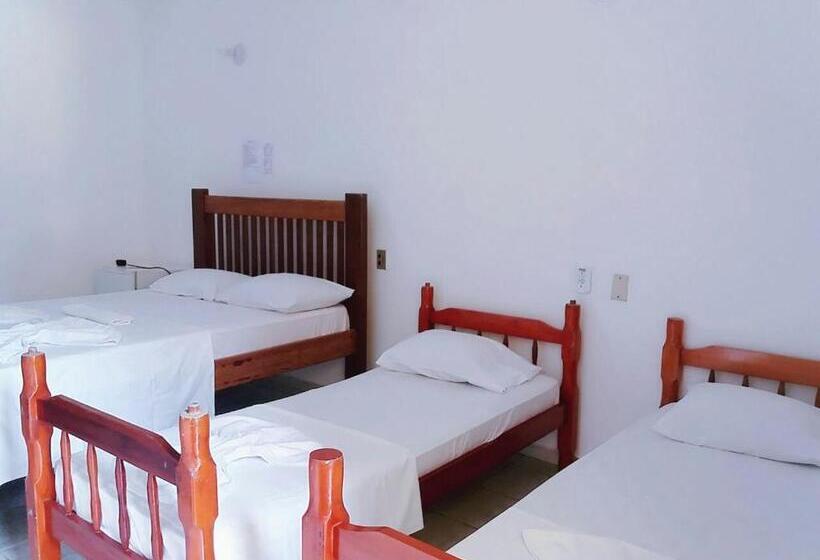 اتاق استاندارد چهار تخته, Pousada Flor Do Dendê