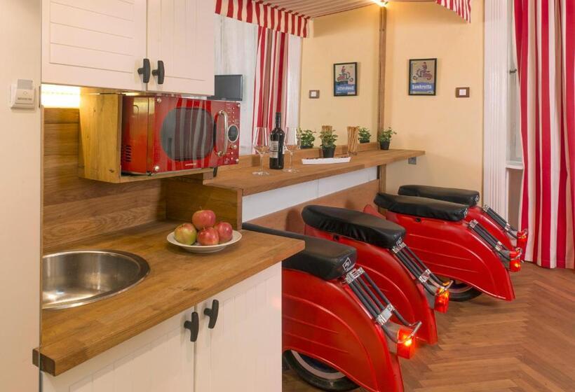 Huoneisto 1 Makuuhuone, Walk Inn Váci 42