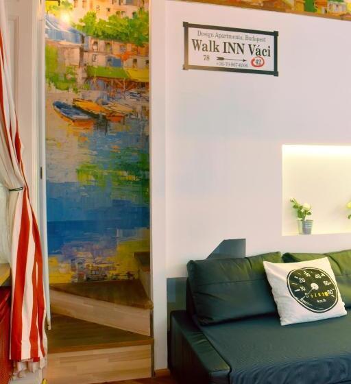 Huoneisto 1 Makuuhuone, Walk Inn Váci 42