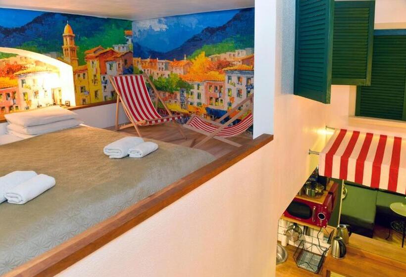 Huoneisto 1 Makuuhuone, Walk Inn Váci 42