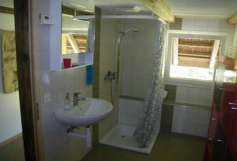 חדר סטנדרטי לארבעה עם חדר אמבטיה משותף, Bühl 3