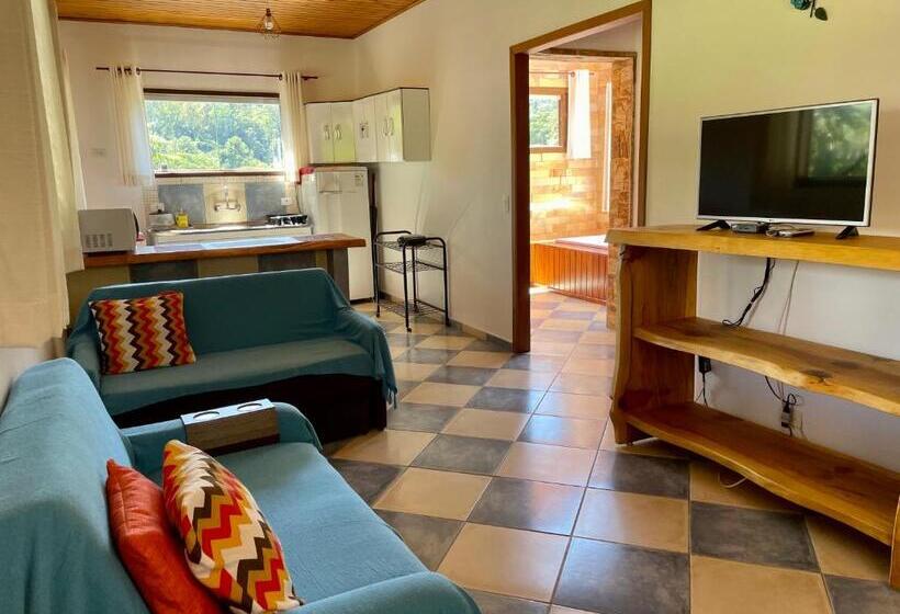 Deluxe Chalet met 1 Slaapkamer, Pousada Verdes Alpes