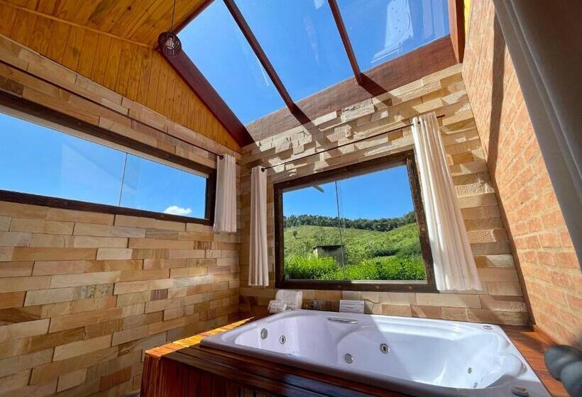 Deluxe Chalet met 1 Slaapkamer, Pousada Verdes Alpes