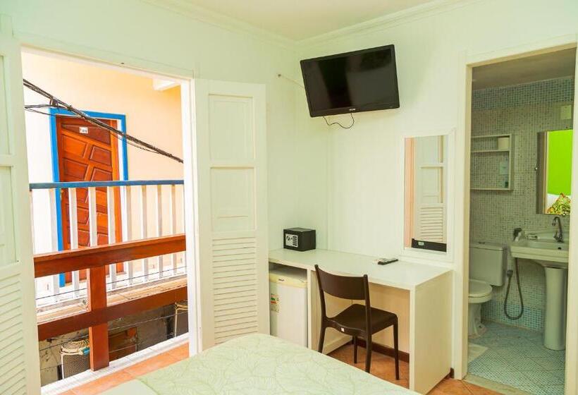 اتاق استاندارد سه تخته با بالکن, Pousada Michele