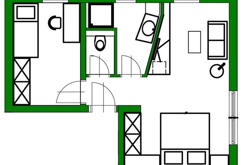 Standard Triple Room, Landhaus Griesser