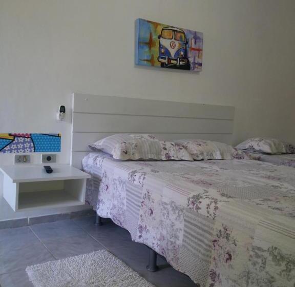Quarto Triplo Superior, Pousada Recanto Da Enseada