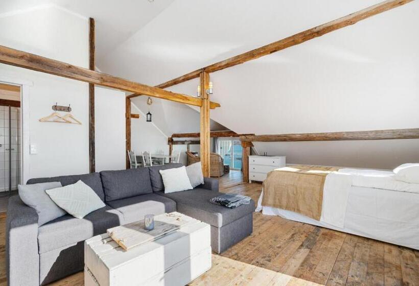 １ベッドルームのスーペリアアパートメント, Sveggvika Guesthouse