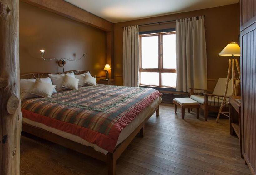 キングサイズベッドのスーペリアルーム, Auberge De Montagne Des Chic Chocs Mountain Lodge   Sepaq