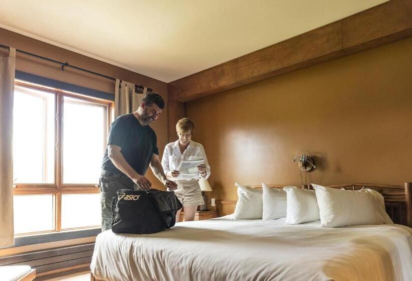キングサイズベッドのスーペリアルーム, Auberge De Montagne Des Chic Chocs Mountain Lodge   Sepaq