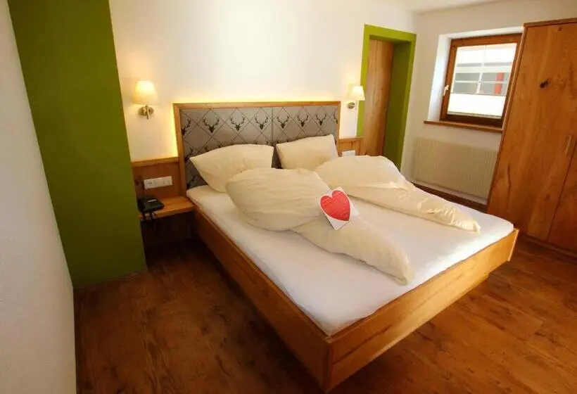 Huoneisto 1 Makuuhuone, Appartementhotel Zugspitzhof