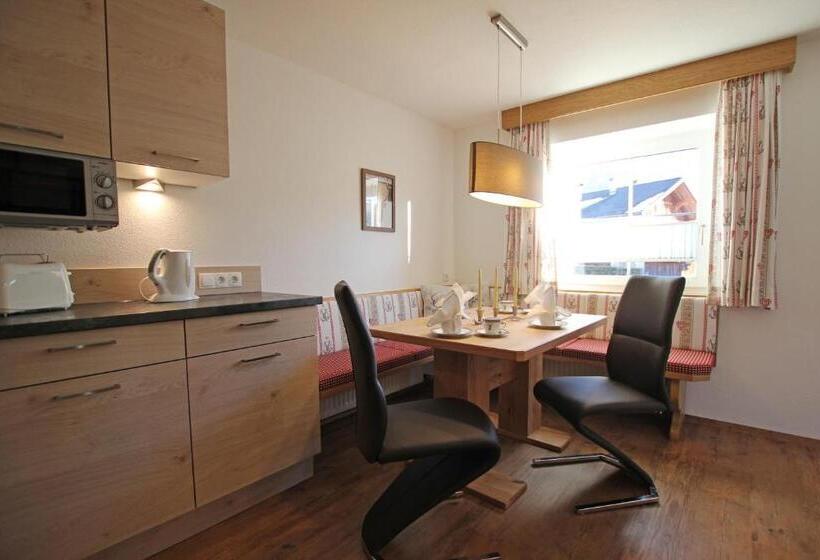 침실 2개 아파트, Appartementhotel Zugspitzhof