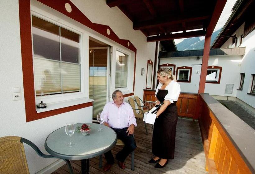 带2个卧室的公寓, Appartementhotel Zugspitzhof