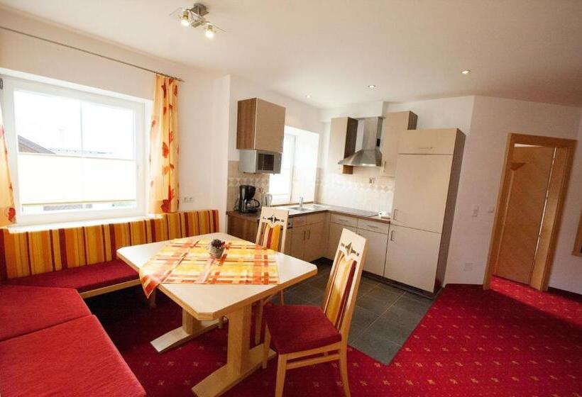 침실 2개 아파트, Appartementhotel Zugspitzhof