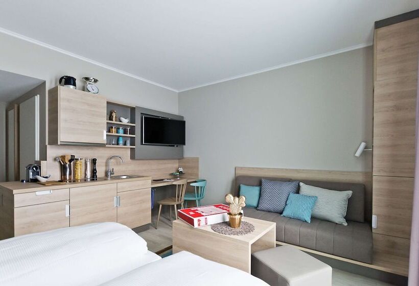 수피리어 룸, Elaya Apartments Stuttgart Boeblingen Ehemals Arthotel Ana Living Boeblingen