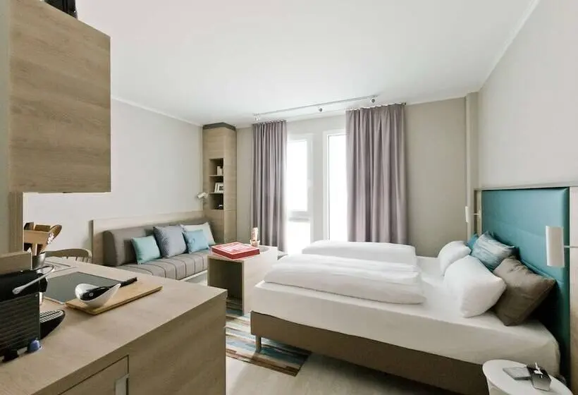 スーペリアールーム, Elaya Apartments Stuttgart Boeblingen Ehemals Arthotel Ana Living Boeblingen