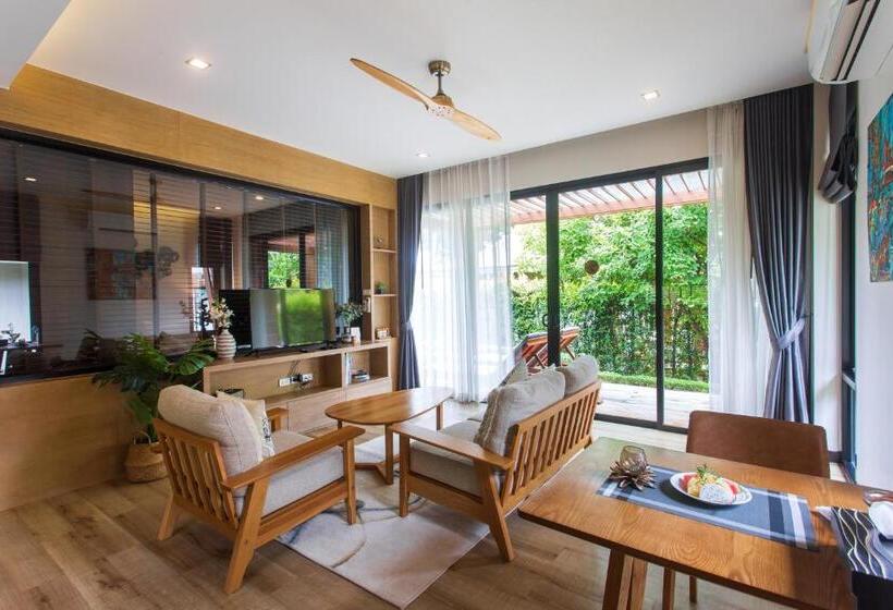 プール付き1ベッドルームヴィラ, Chuz Villas Samui Sha Plus