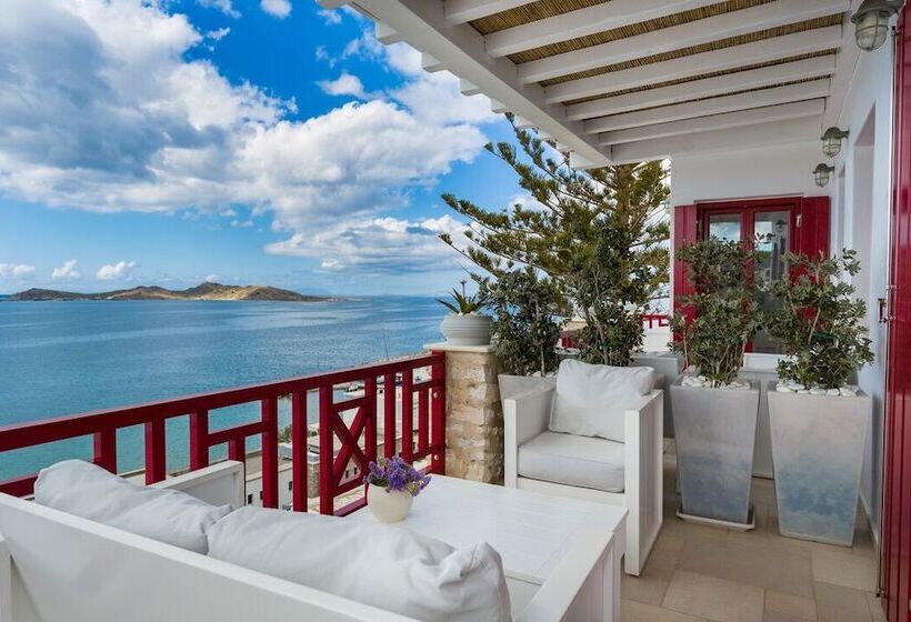 침실 1개 바다 전망 아파트, Katerina Mare