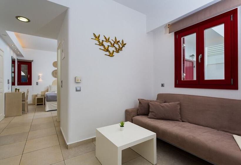 침실 1개 바다 전망 아파트, Katerina Mare