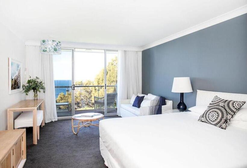 חדר דלוקס עם מרפסת נוף לים, Bannisters By The Sea Mollymook