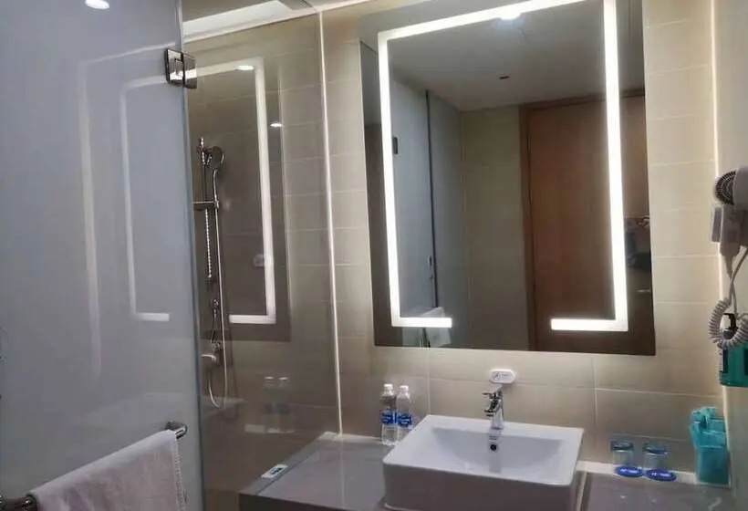 シティビューのダブルベッドスタンダードルーム, Holiday Inn Express Zhengzhou Zhengdong, An Ihg